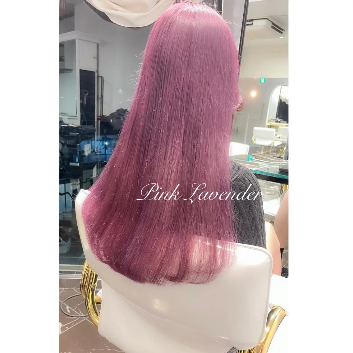 ロング カラー ブリーチ ヘアカラー miyu /トレンド カラー×艶髪のヘアスタイル