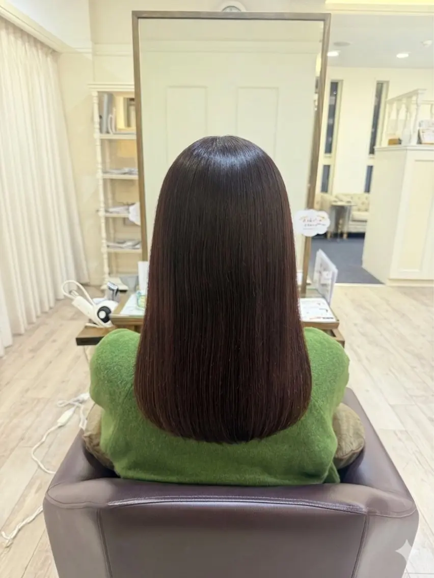 カラー ヘアカラー 今田 莉心のマツエク・マツパデザイン