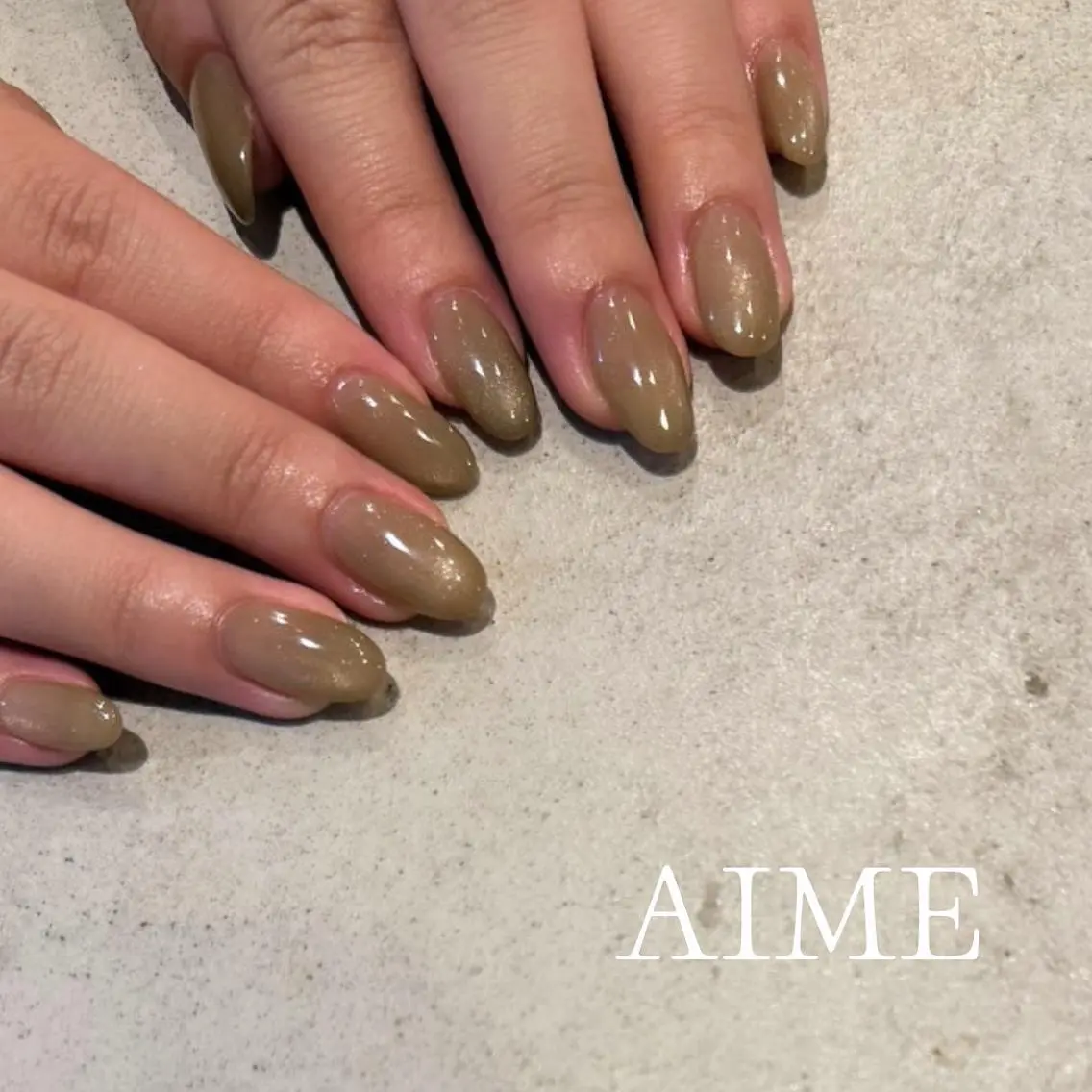 ネイル アートネイル ハンドネイル AIME （momo）のネイルデザイン