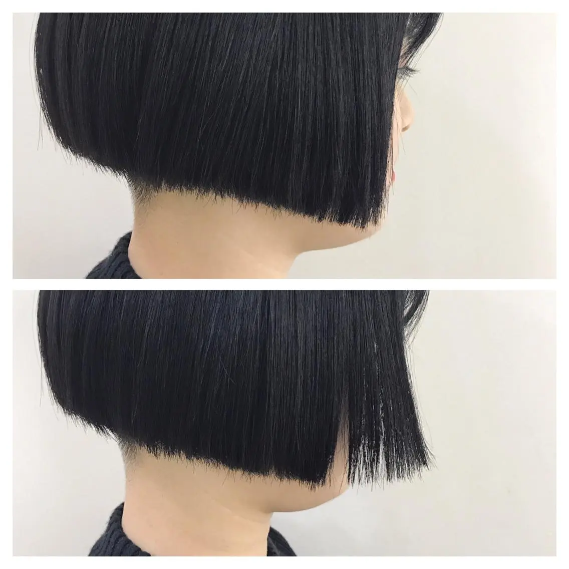 ショート ボブ ﾊｲﾄｰﾝ/ｼｮｰﾄ 村上淳乃🐥のヘアスタイル