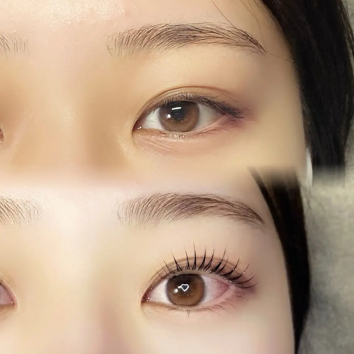 マツエク・マツパ 束感まつ毛 パリジェンヌラッシュリフト まつげパーマ ワンホンマツエク マツパ ruhe eyeのマツエク・マツパデザイン