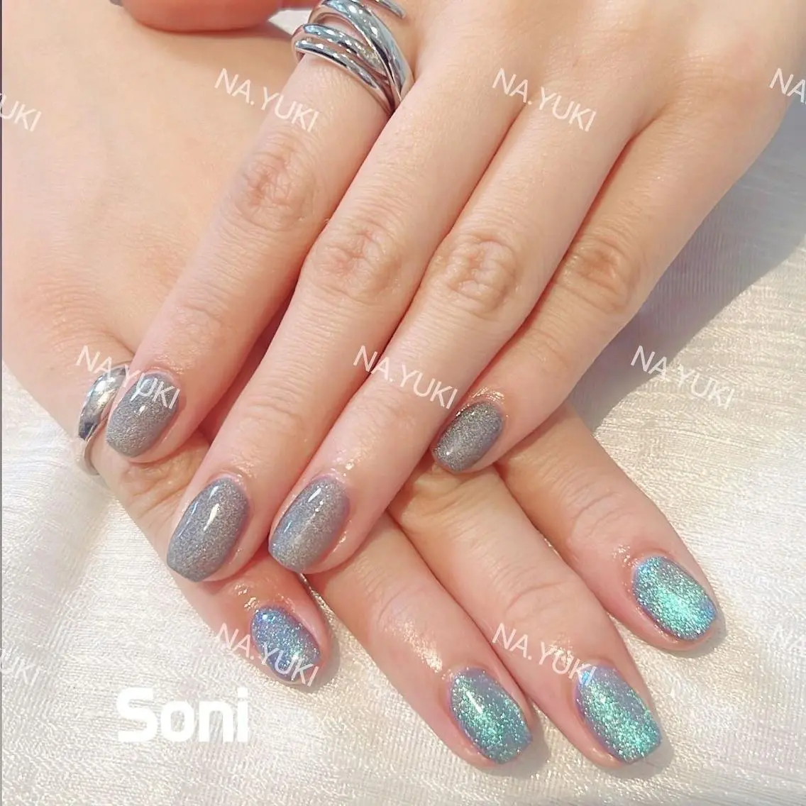 ネイル ハンドネイル ハンドケア YUKI 💗 渋谷店のネイルデザイン