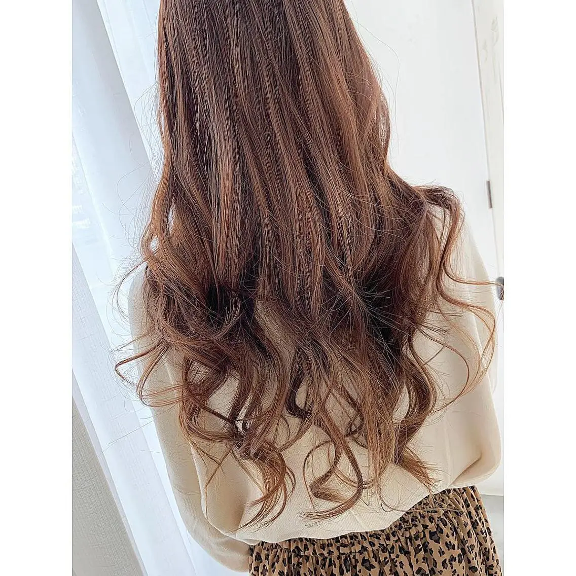 ロング カラー fio マナミのヘアスタイル