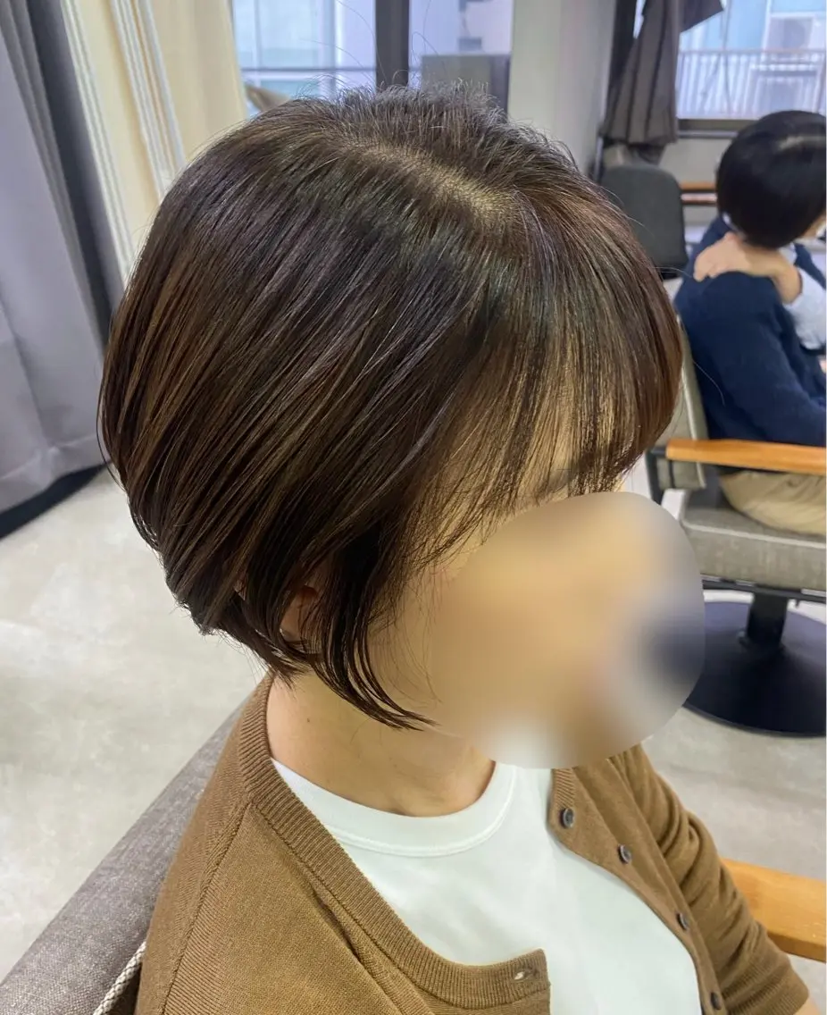 ショート 【暖色系艶髪×ボブ】 🍒kaede🍒のヘアスタイル