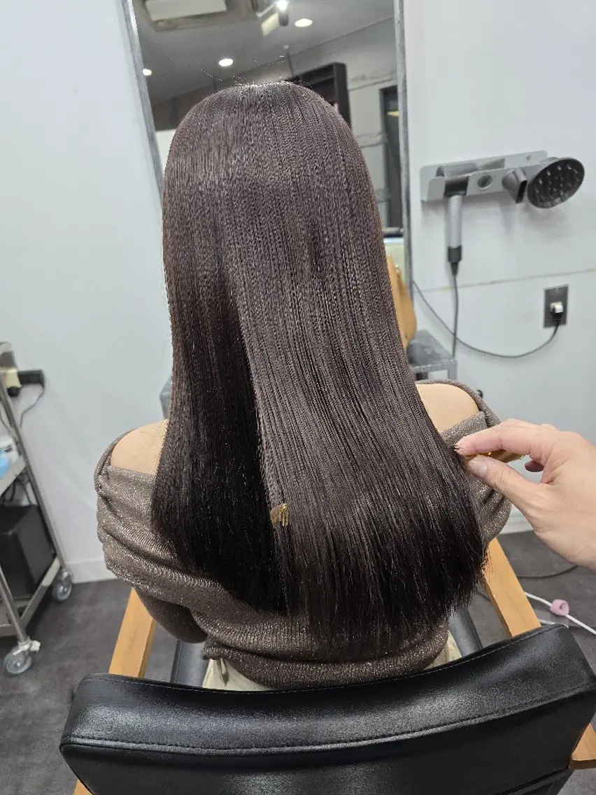 ロング カラー カット ヘアカラー トリートメント 平田 広大のヘアスタイル