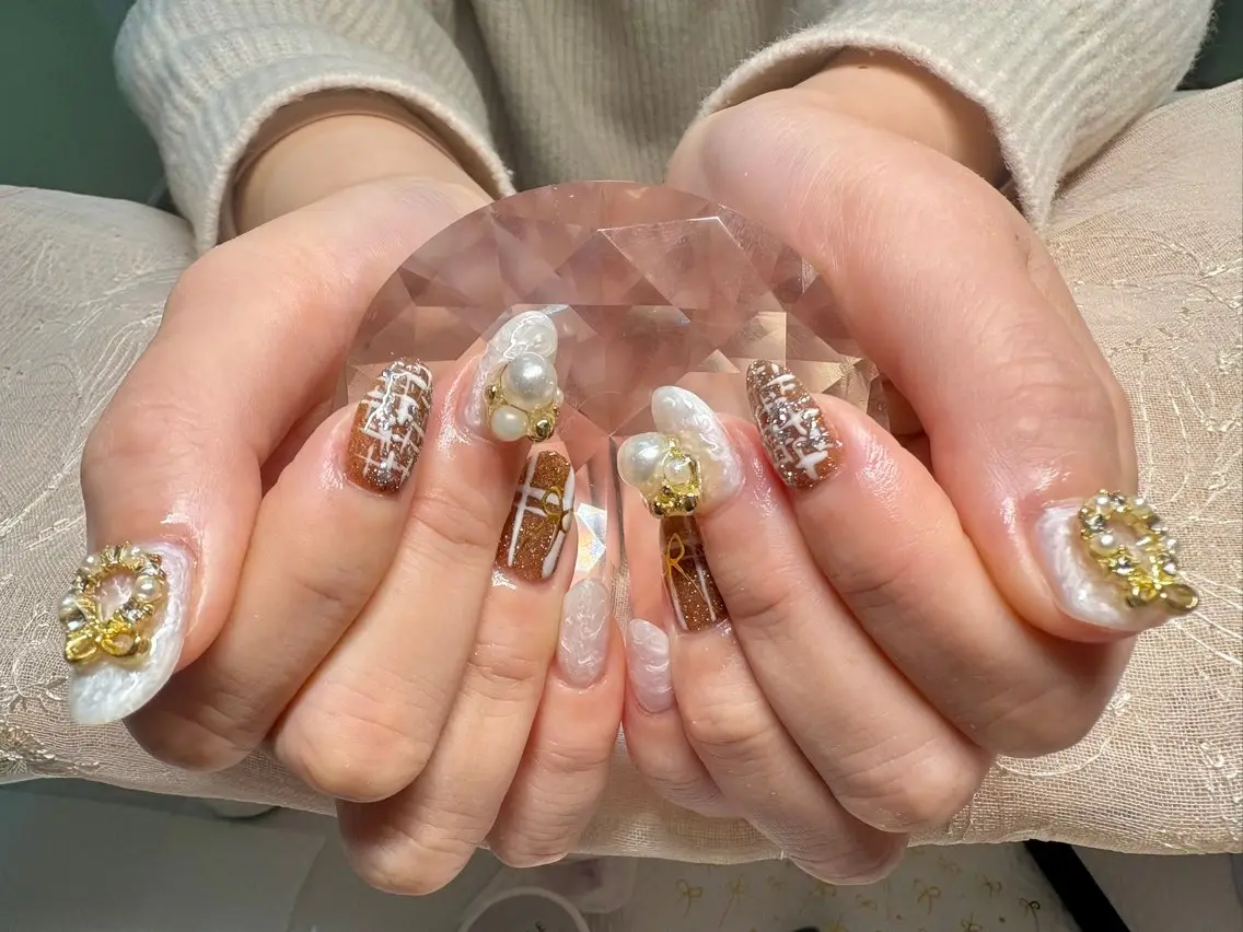 ネイル ハンドネイル 新宿マグネット Mii Nailのネイルデザイン