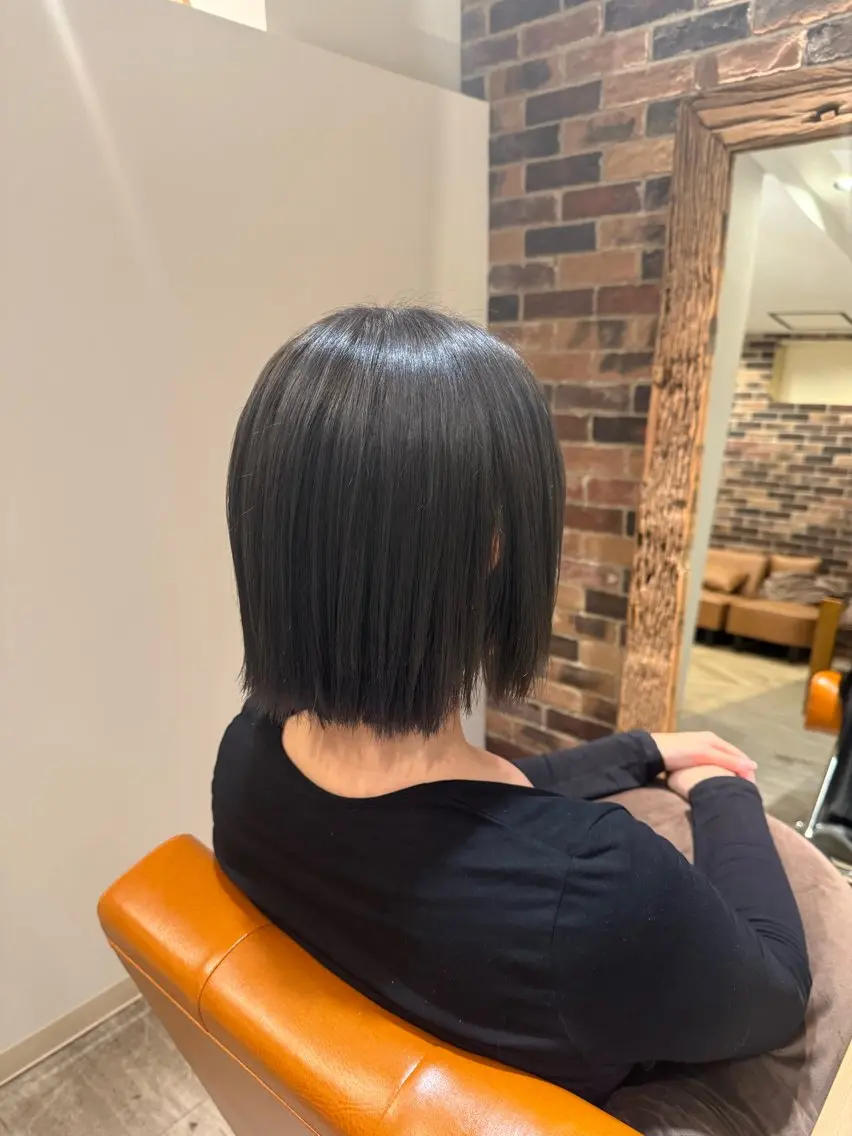 ショート ヘアカラー ヘアセット soi 💜AYAKOのヘアスタイル