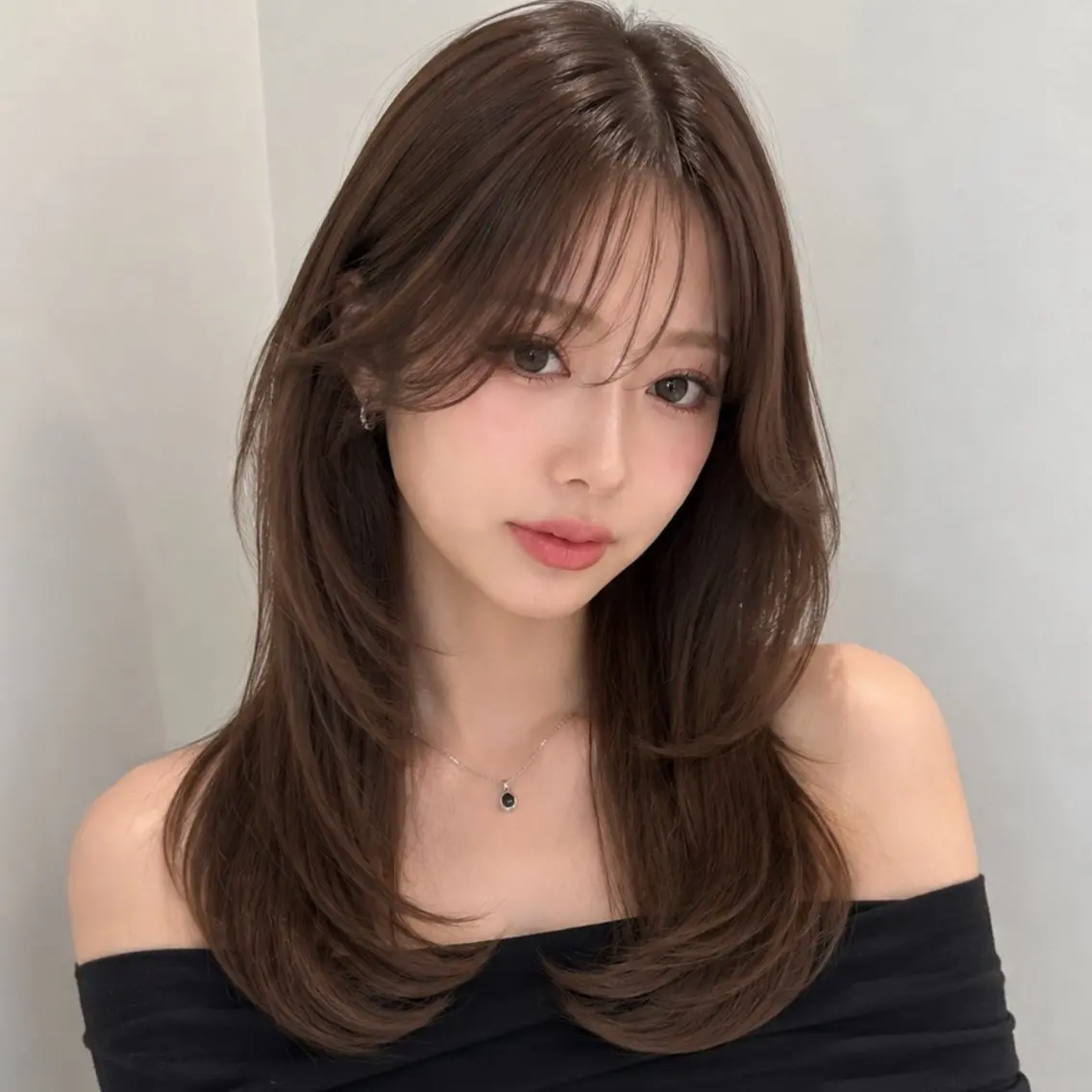 ロング レイヤーカット カット ヘアカラー トリートメント 💎レイヤー.ツヤ髪 /AYAKI💎のヘアスタイル
