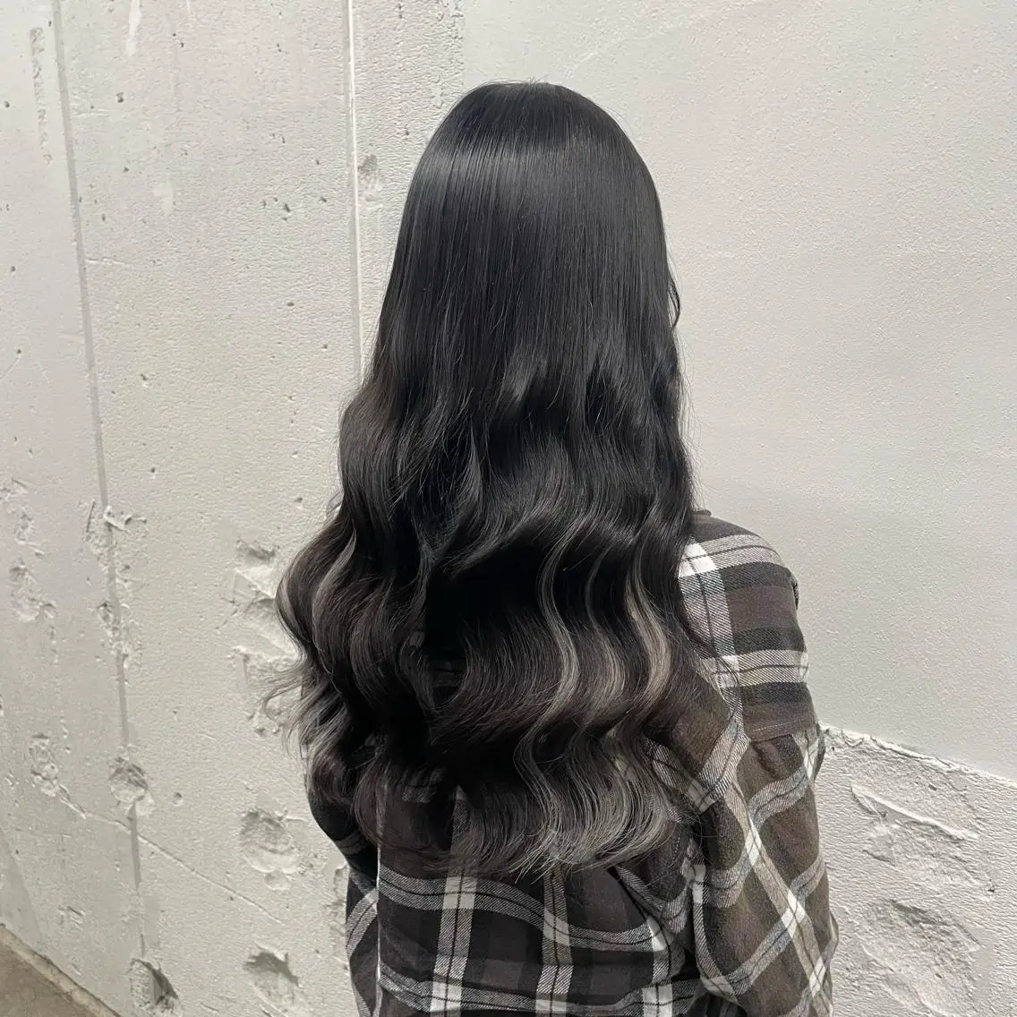 ロング カラー シールエクステ バレイヤージュ ミストバング ダブルカラー  フェイスフレーミング ヘアカラー エクステ 🧡艶髪/エクステ 🫧🧡YUKI❄️のヘアスタイル