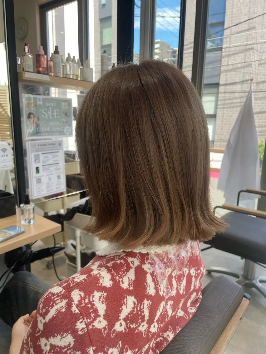 カラー ベージュカラー ミルクティーベージュ 大橋広人 /クム川越 🌴のヘアスタイル