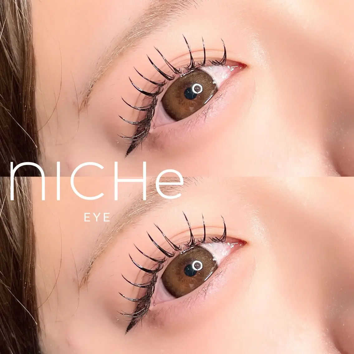 マツエク・マツパ マツエク niche eye 宮崎 果歩のマツエク・マツパデザイン