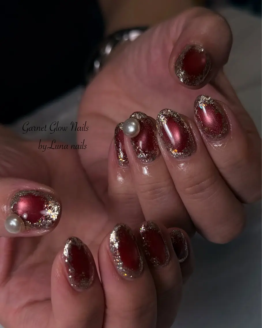 ネイル ハンドネイル Luna nails Yukiのネイルデザイン