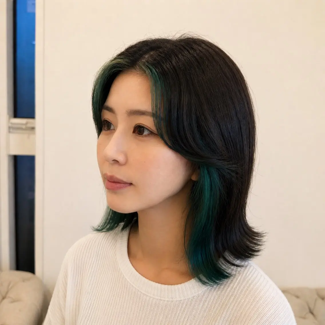 カラー ヘアカラー 今田 莉心のヘアスタイル