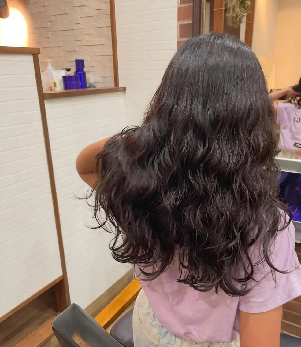パーマ デジタルパーマ カット パーマ Vell ☆KANNAのヘアスタイル