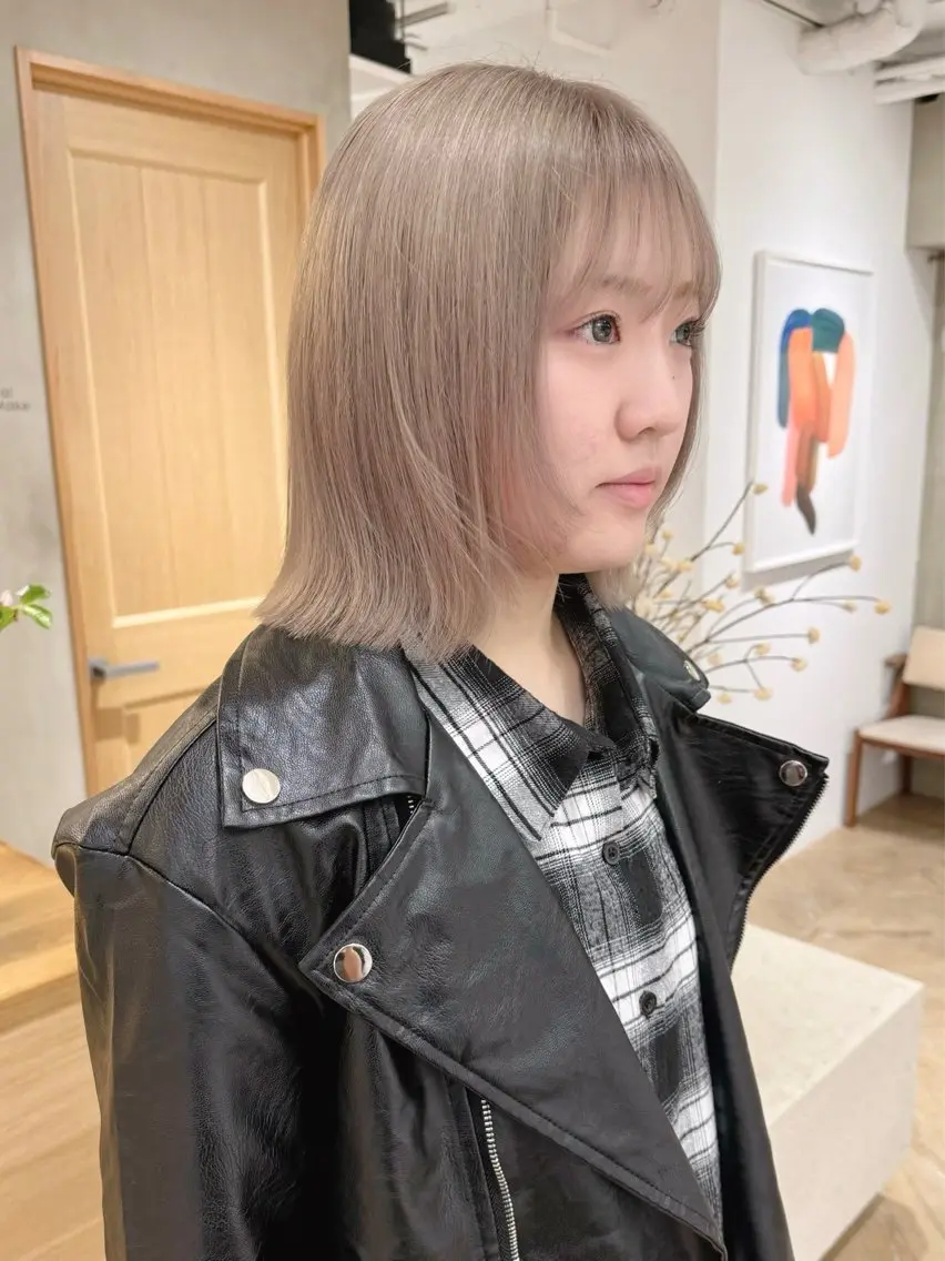 【ミニモ学割】💛カット＋トリートメント　　　　　　　ヘイリーボブ/タッセルボブ/フェイスレイヤーの写真