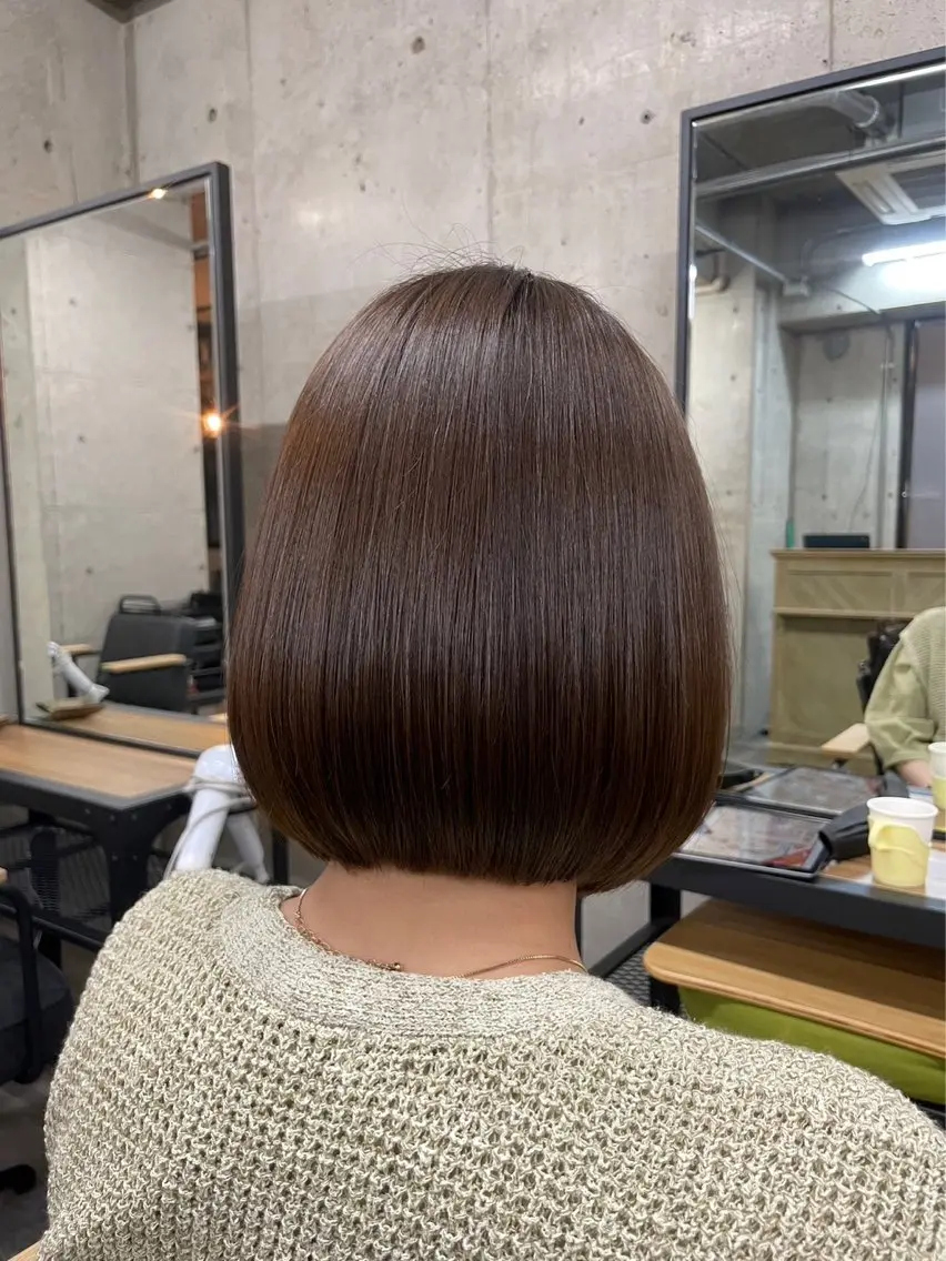 ミディアム カットモデル募集￤ 髪質改善📛Nanaのヘアスタイル