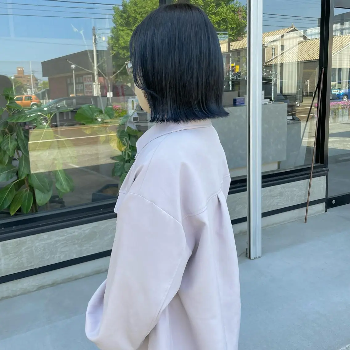 ミディアム カラー トリートメント はちすか るかのヘアスタイル