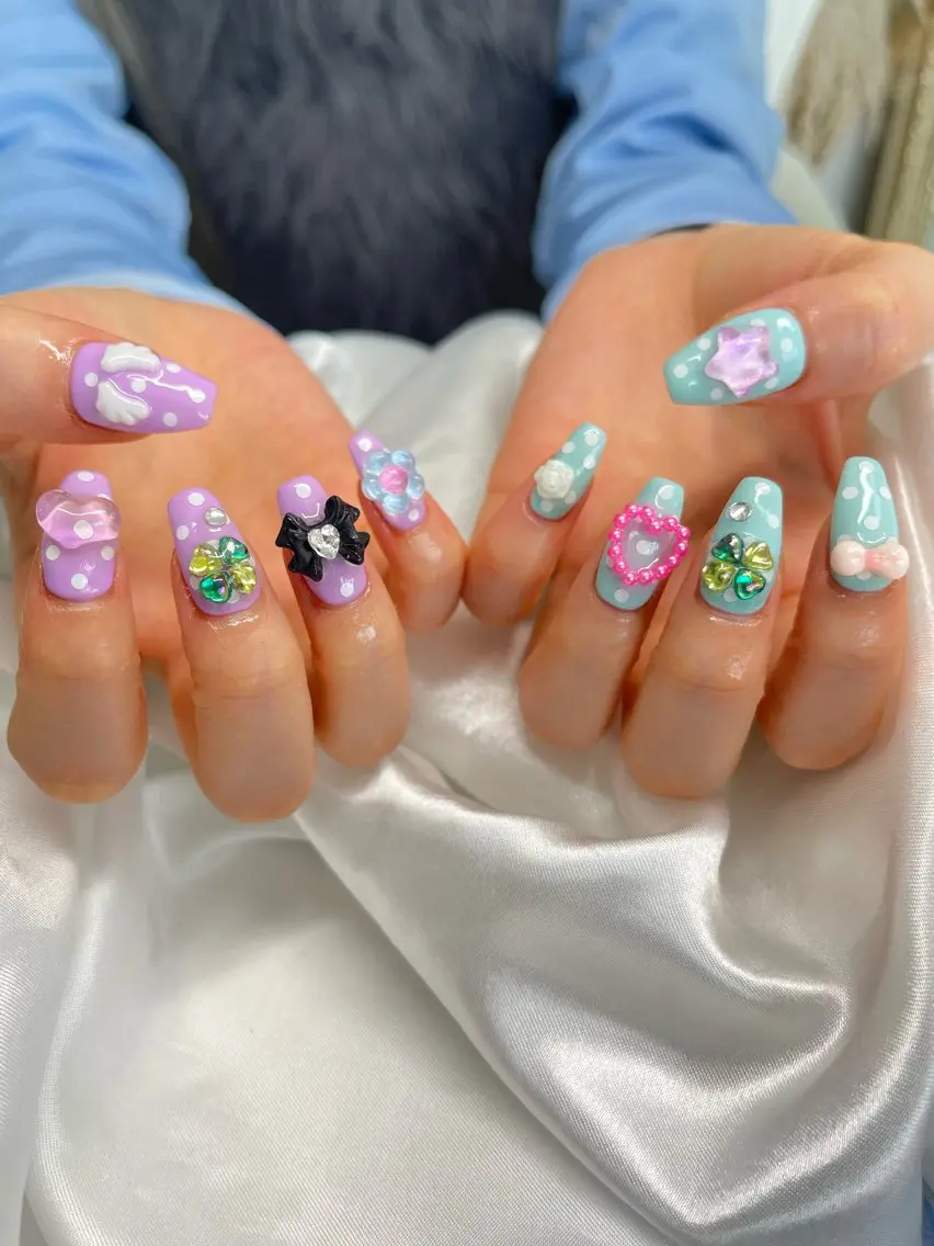 ネイル ドット ハンドネイル 松田 由真のネイルデザイン