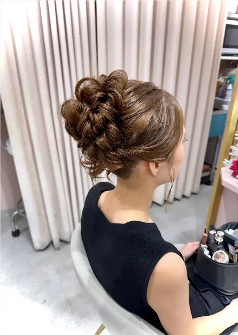 ヘアアレンジ Lien Michiのヘアスタイル