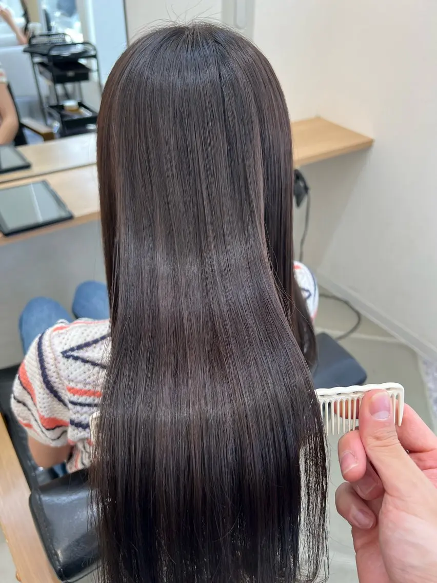 ロング カットカラーモデル 募集中前田晃輝のヘアスタイル