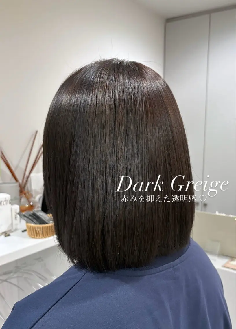 ミディアム カラー 透明感カラー 🎀愛されカラー🎀 もみのヘアスタイル
