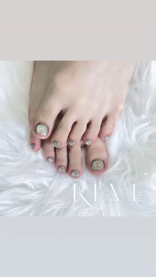 ネイル 氷ネイル・うるうるネイル REVE あんのネイルデザイン