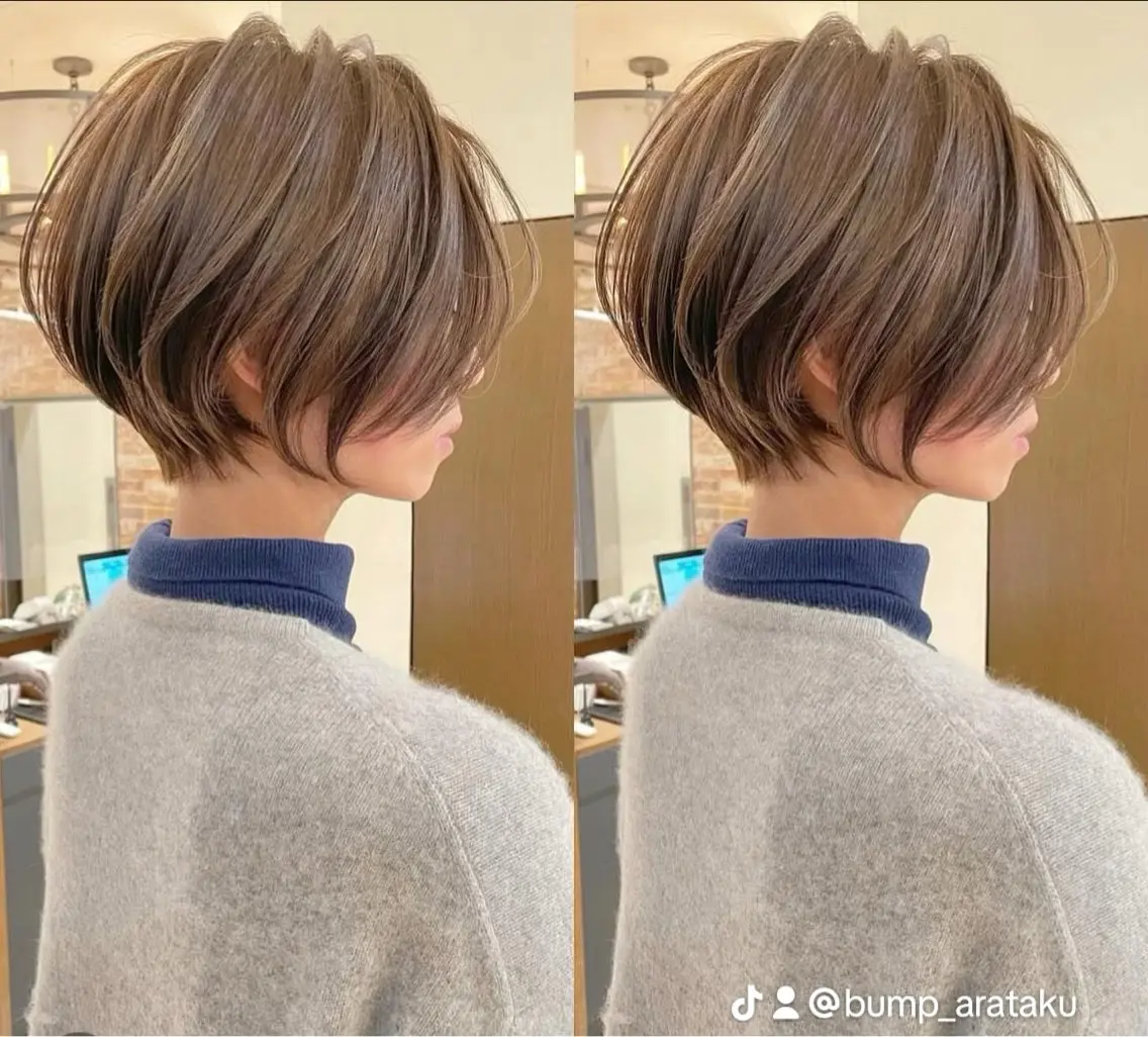 ショート 表参道/似合わせショ ート×髪質改善 荒砂のヘアスタイル