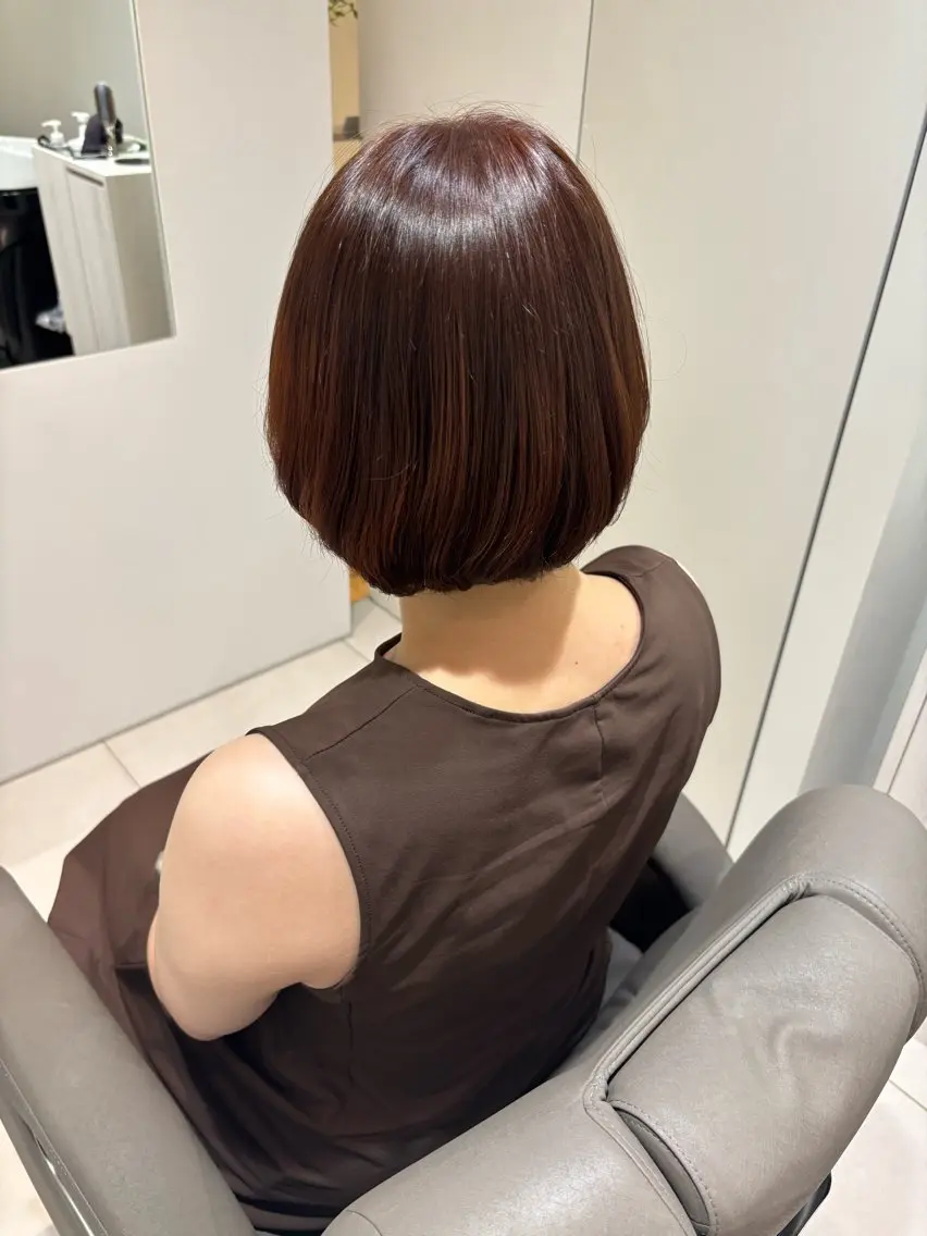 カラー 白石 歩真のヘアスタイル