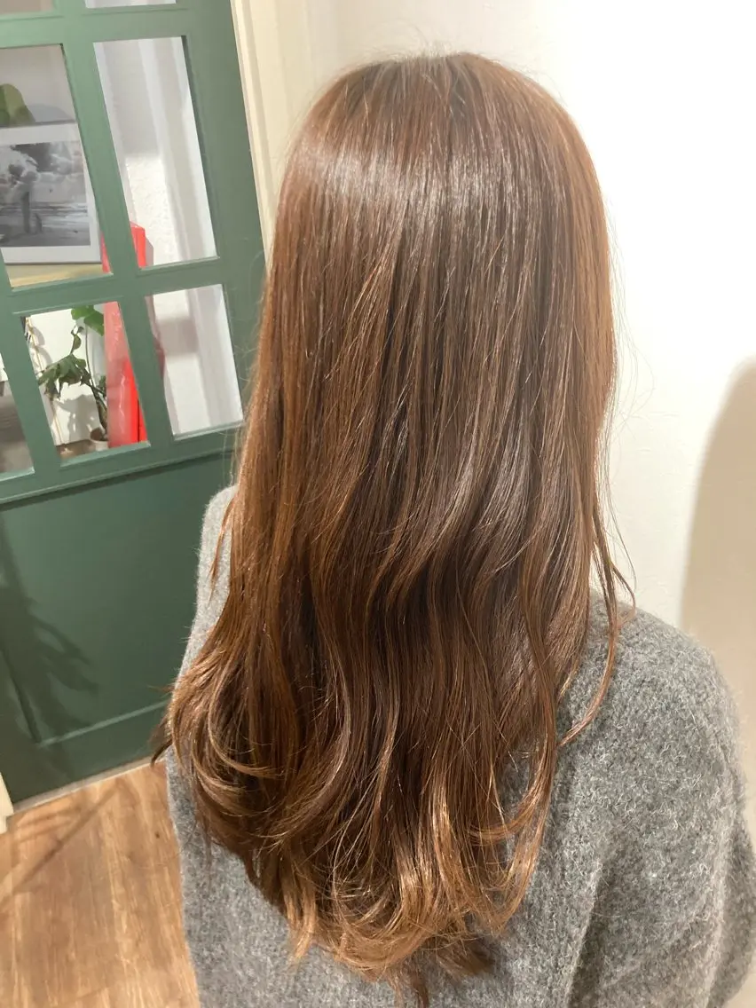 【ミニモ限定】デザインカット➕ケアカラー💫（プレックストリートメント付き）の写真