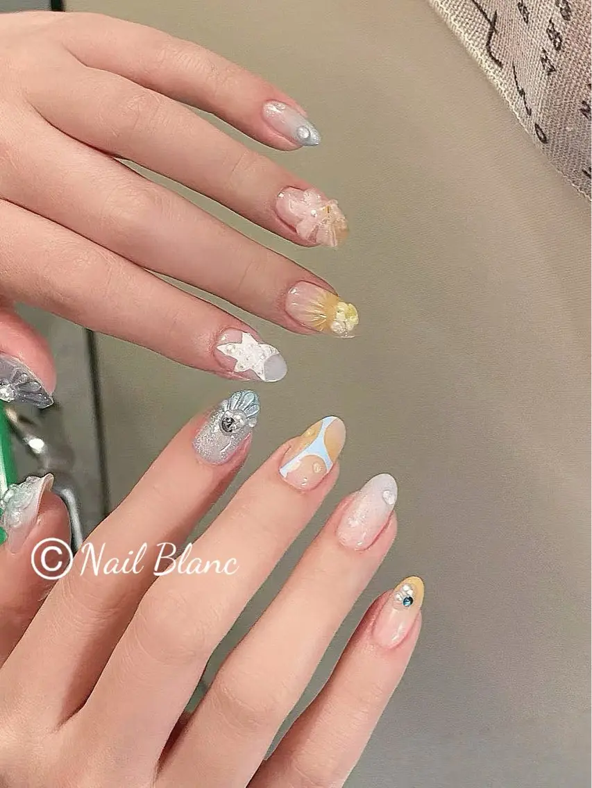ネイル ハンドネイル Kurehashi Yui🧸のネイルデザイン