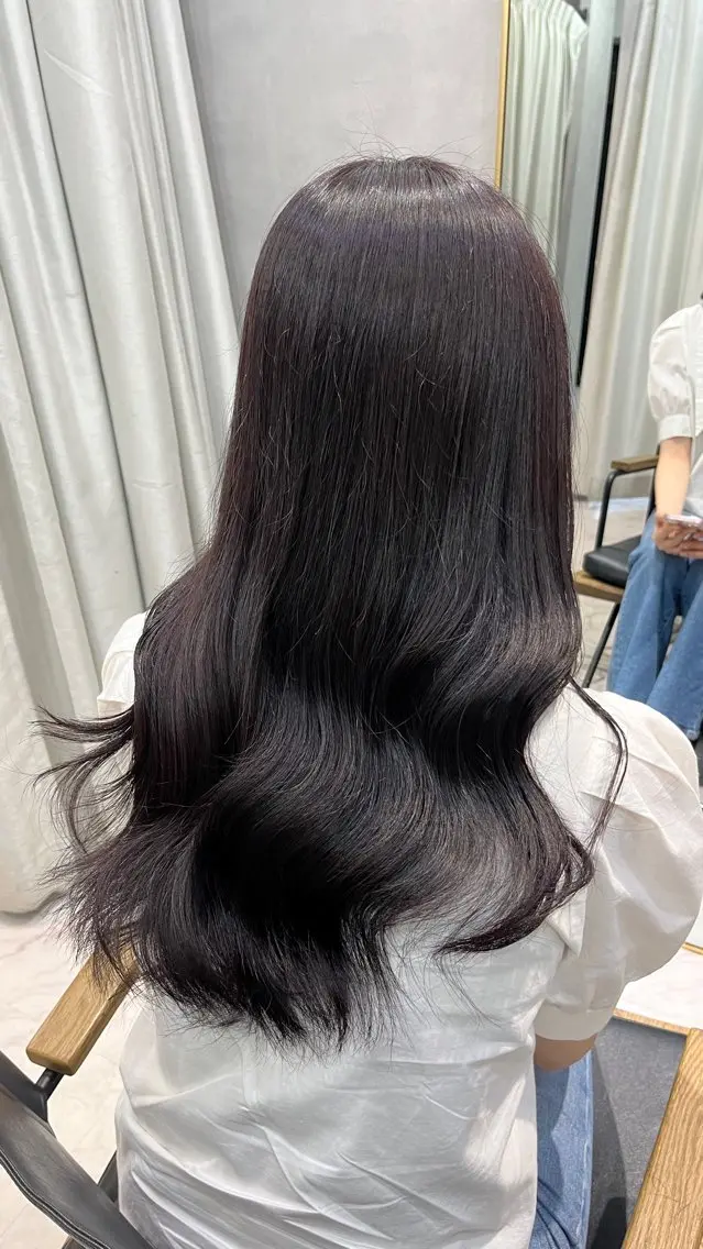 ロング カラー ヘアカラー 透明感カラー 🩵ྀིさきのヘアスタイル