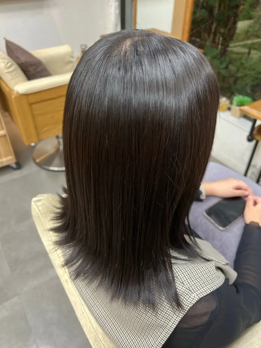 カラー ブリーチカラー HAZUKI🦖のヘアスタイル