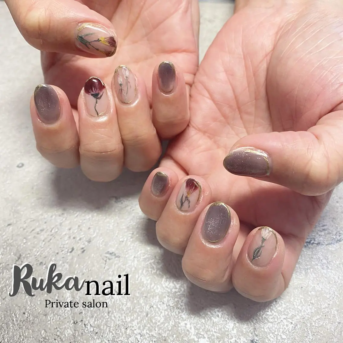 ネイル Ruka nail 【ﾙｶ ﾈｲﾙ】のネイルデザイン
