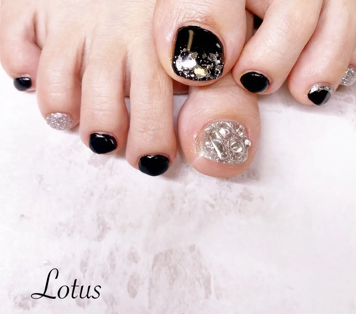 ネイル ハンドネイル フットネイル ネイル＆脱毛 Lotus🌸のネイルデザイン