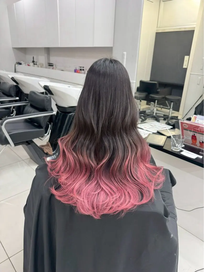 カラー ALIVE 河合優吾のヘアスタイル