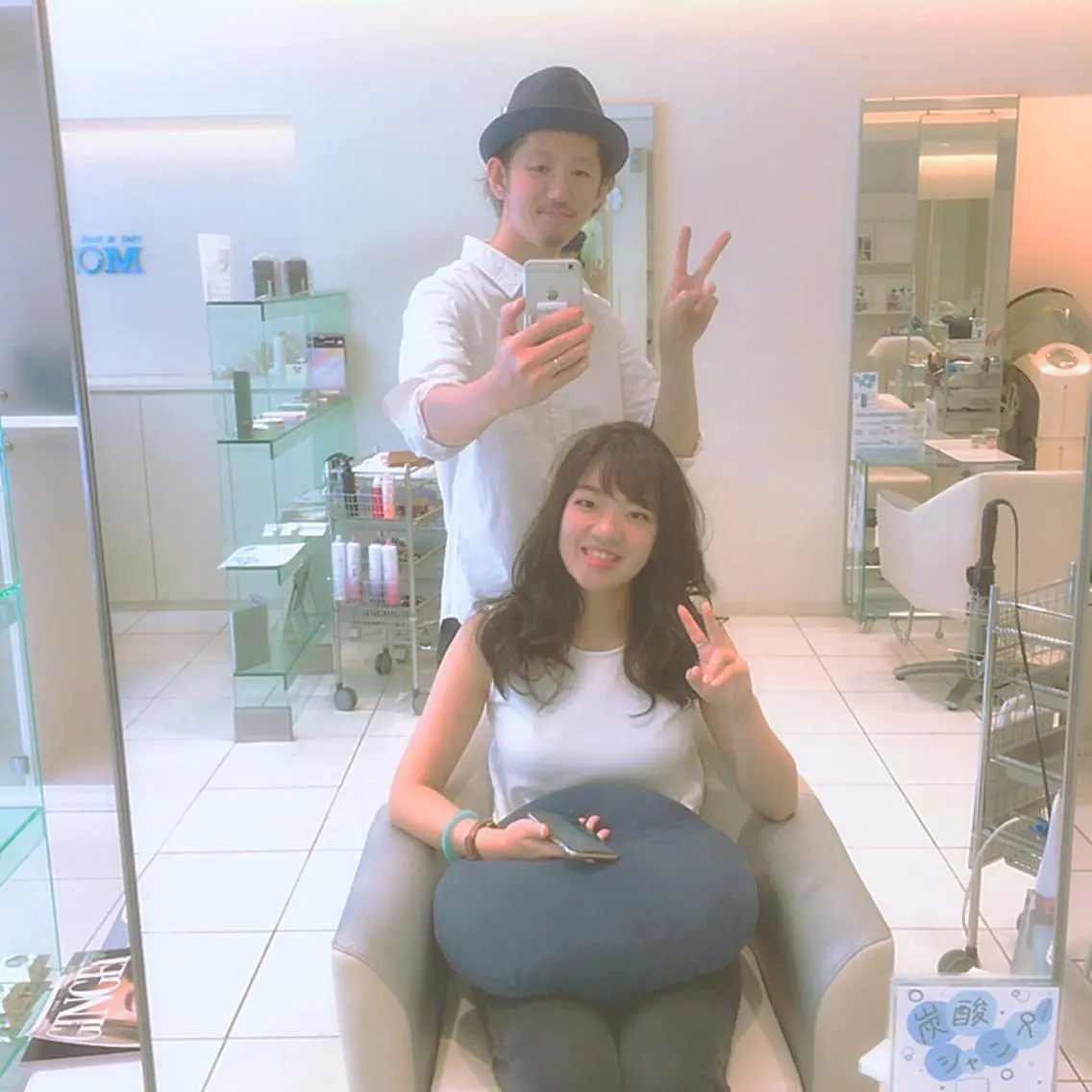 ロング カラー SHO担当髪質改善 東加古川アーティブのヘアスタイル