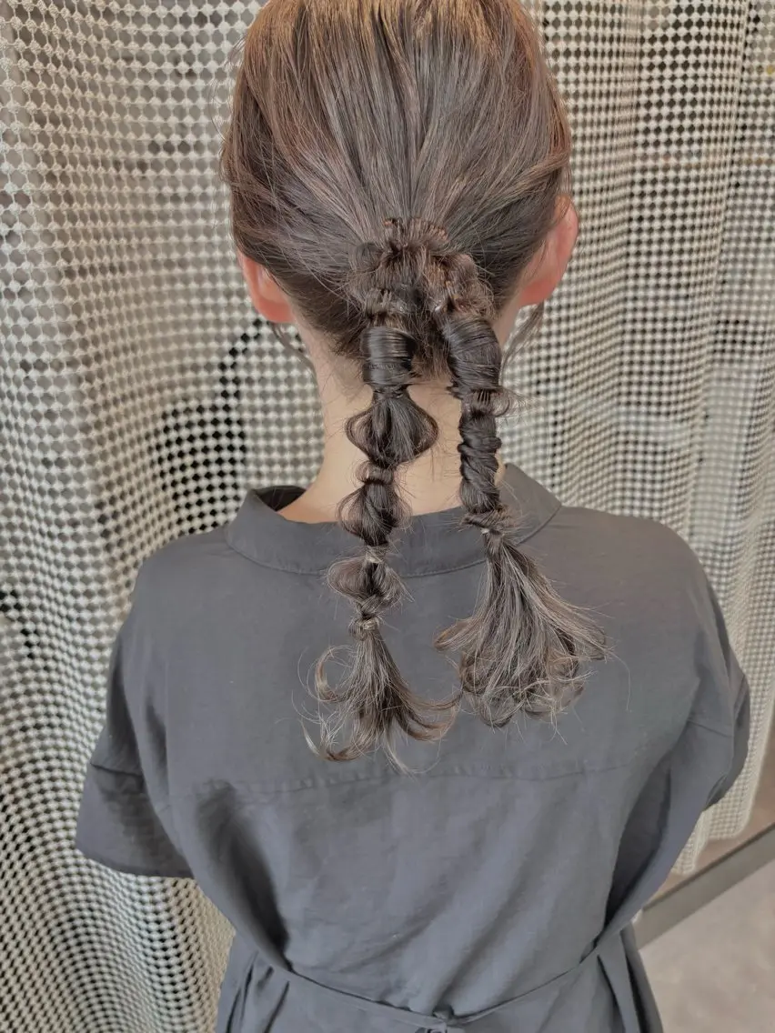 ロング rinrin 天文館のヘアスタイル