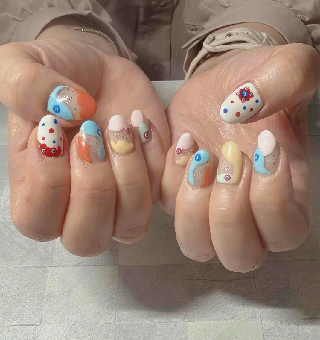 ネイル ハンドネイル PACENAIL 今福のネイルデザイン