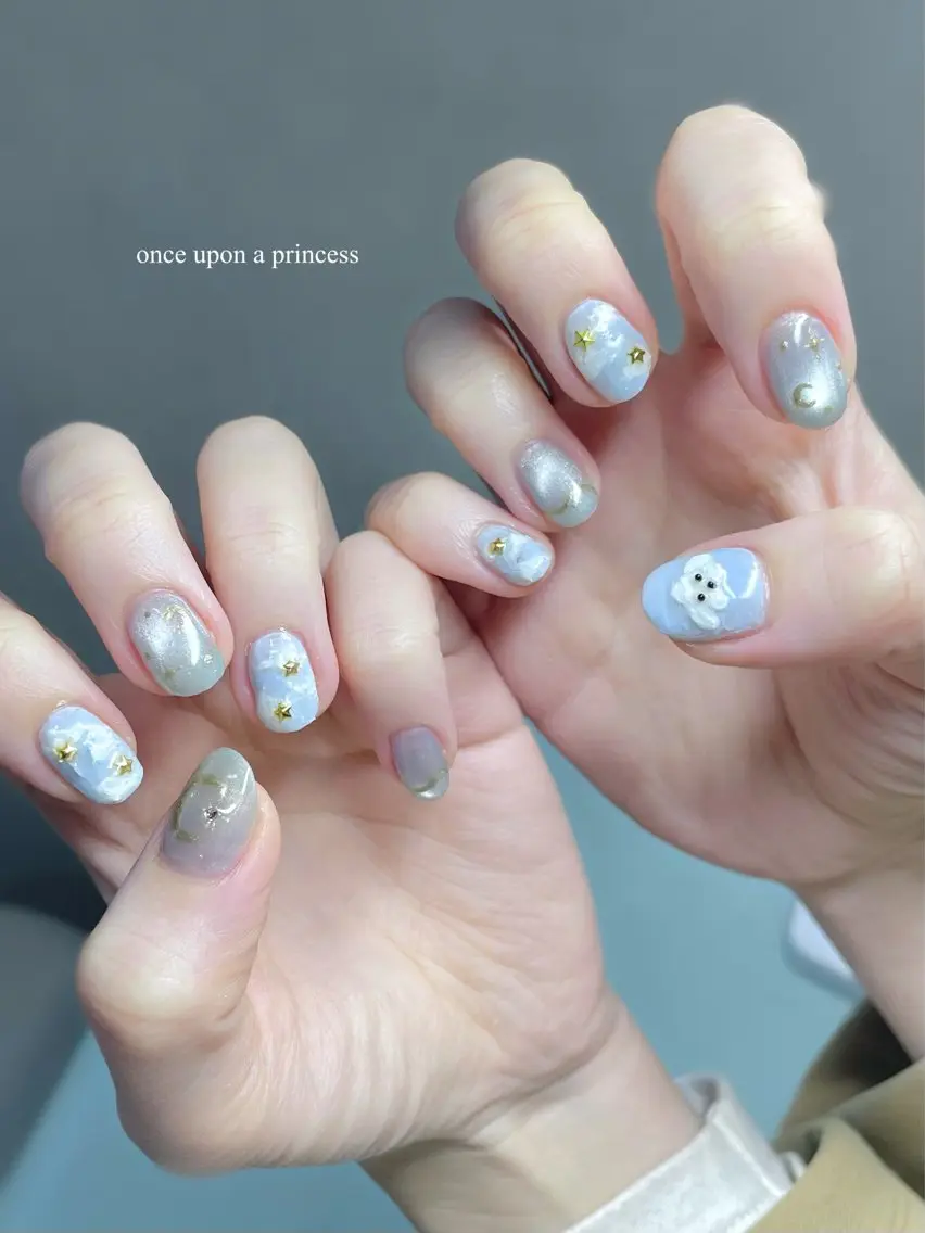 ネイル ハンドネイル Once upon a princessのネイルデザイン
