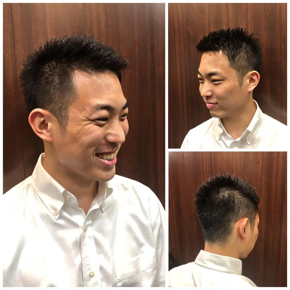 ショート メンズ 刈り上げ カット 【23時まで営業!】 知念 新菜のヘアスタイル