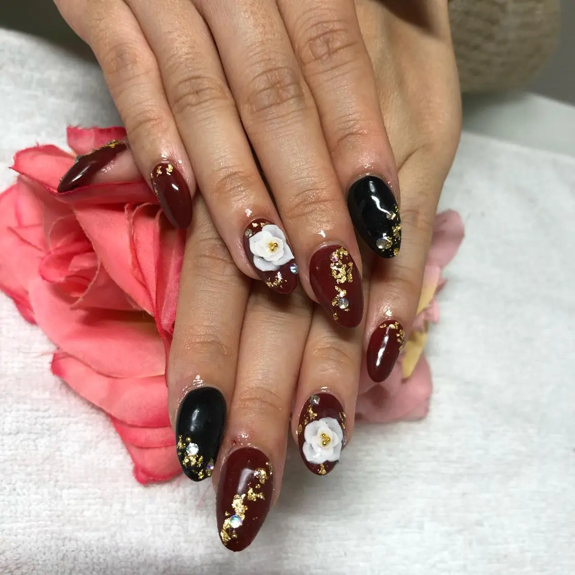 ショート ネイル ハンドネイル 《LB》ラブリエ Nail&eyeのマツエク・マツパデザイン
