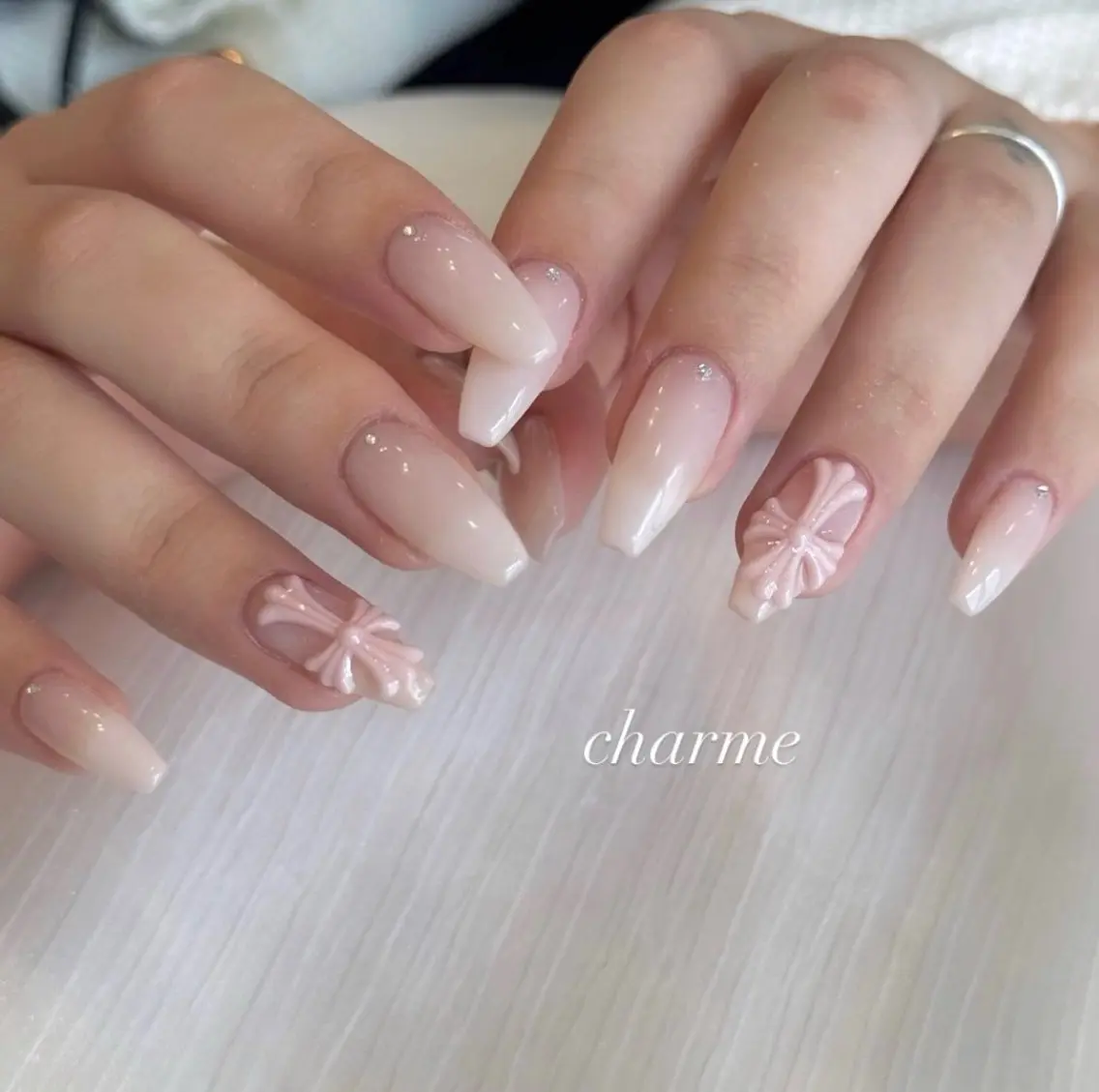 ネイル charme Jr.nailistのネイルデザイン