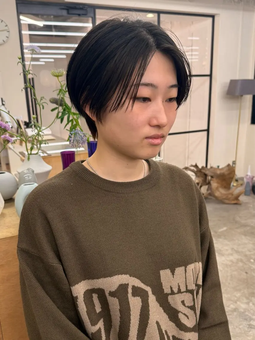 ショート 大塚 柊那のヘアスタイル