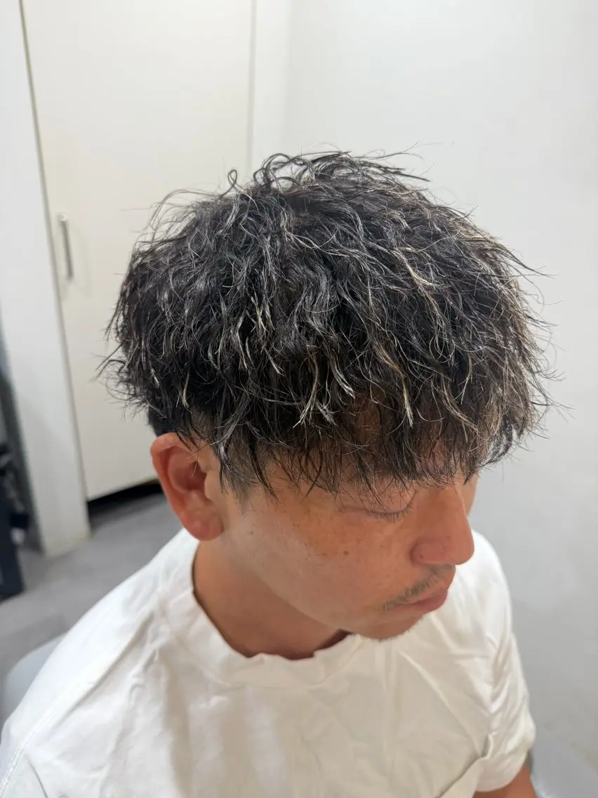 パーマ メンズ メンズパーマ 松戸メンズパーマ特化 /野原健太のヘアスタイル