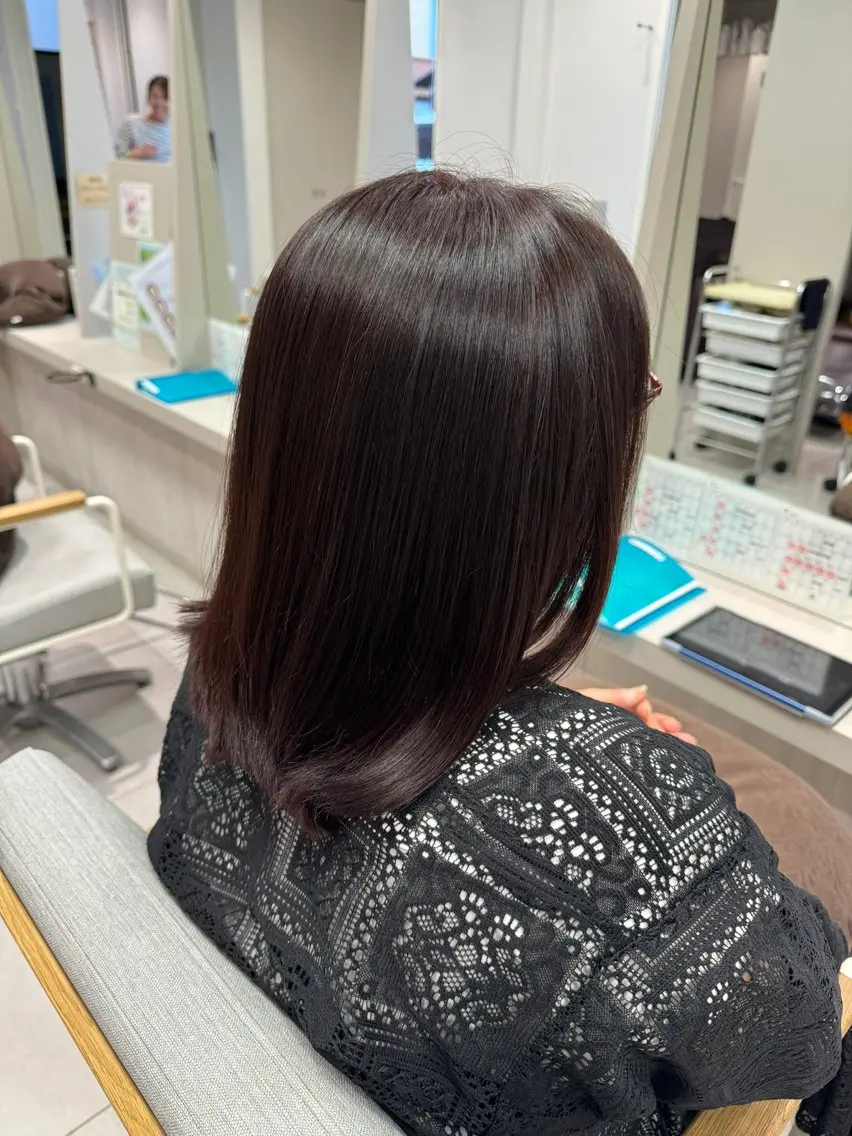 カラー CRECE💫永尾 胡桃のヘアスタイル