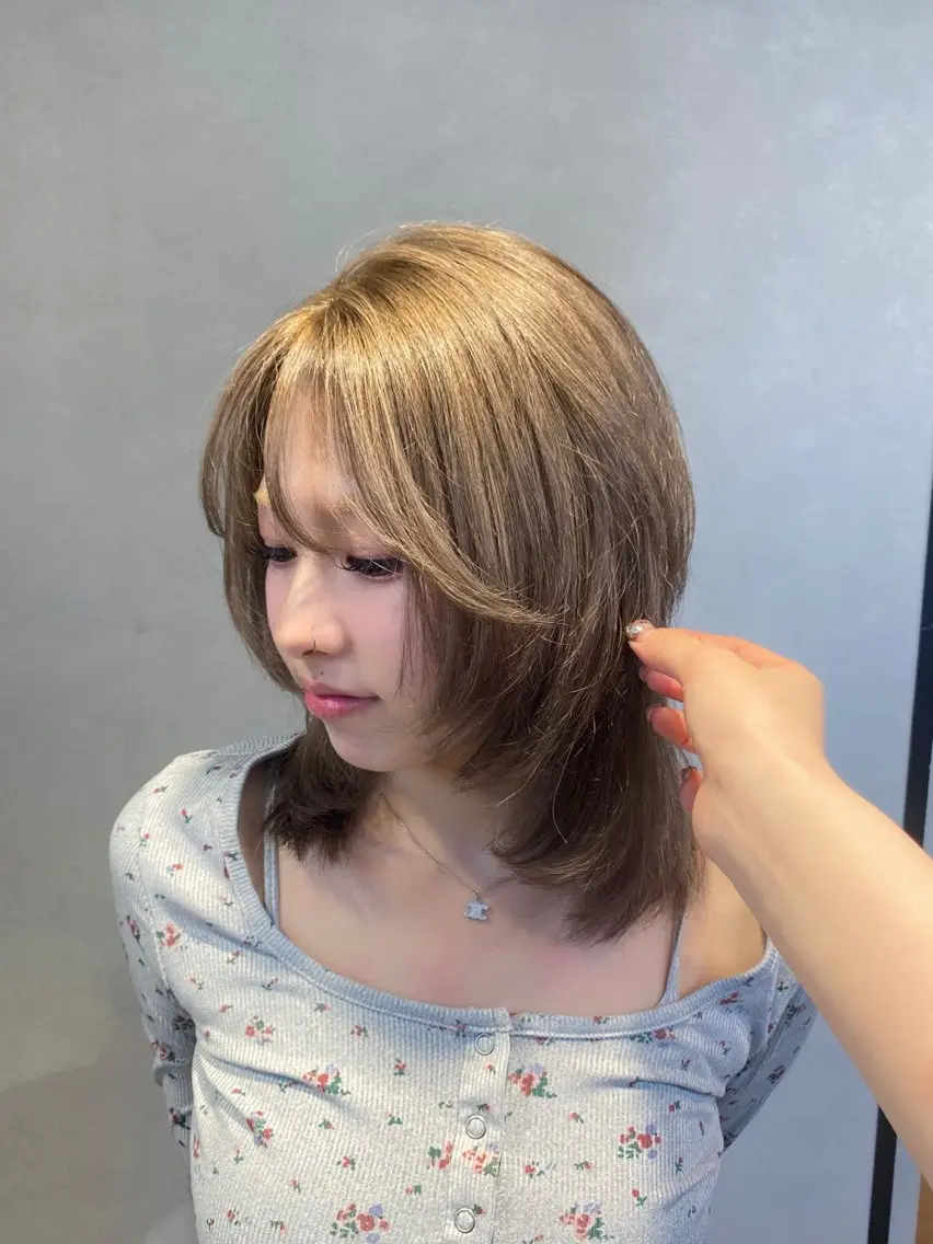 ブリーチありダブルカラーの写真