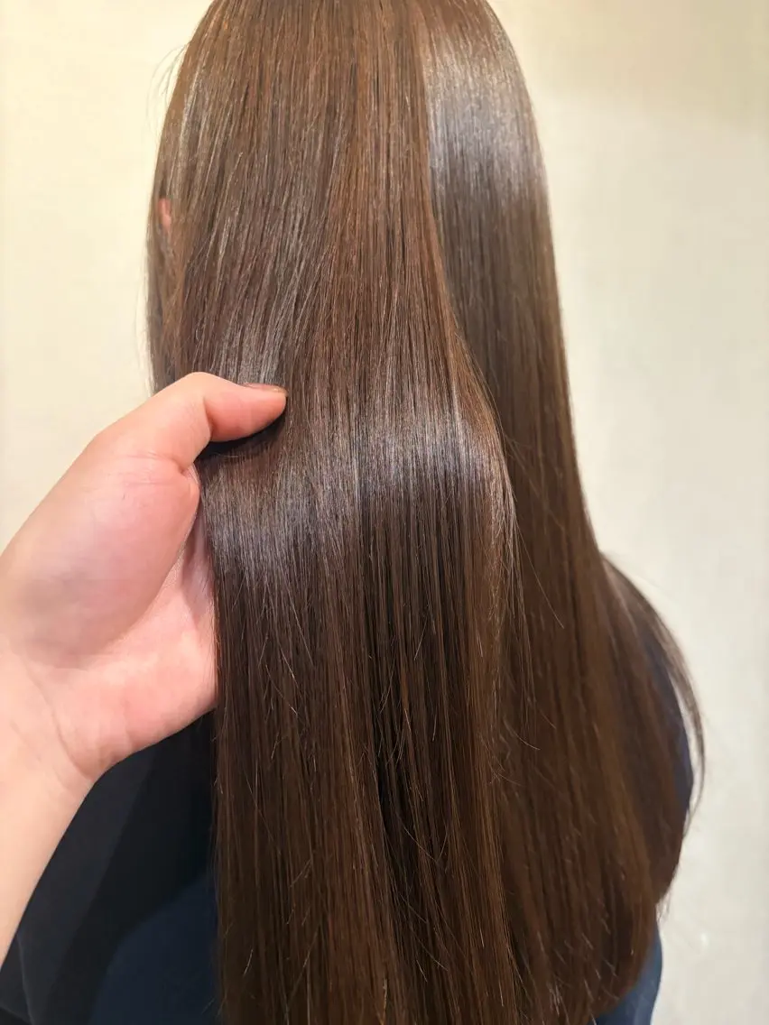 透明感カラー ➕ 補修トリートメント✨の写真