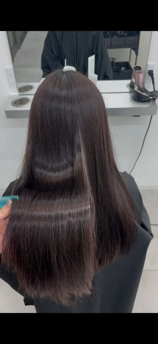 ロング 縮毛矯正 THOR 🌸 高橋さくらのヘアスタイル