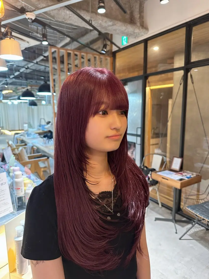 ロング ロングレイヤー レイヤーカット ロング 溜一太／似合わせ/ メンズカットのヘアスタイル