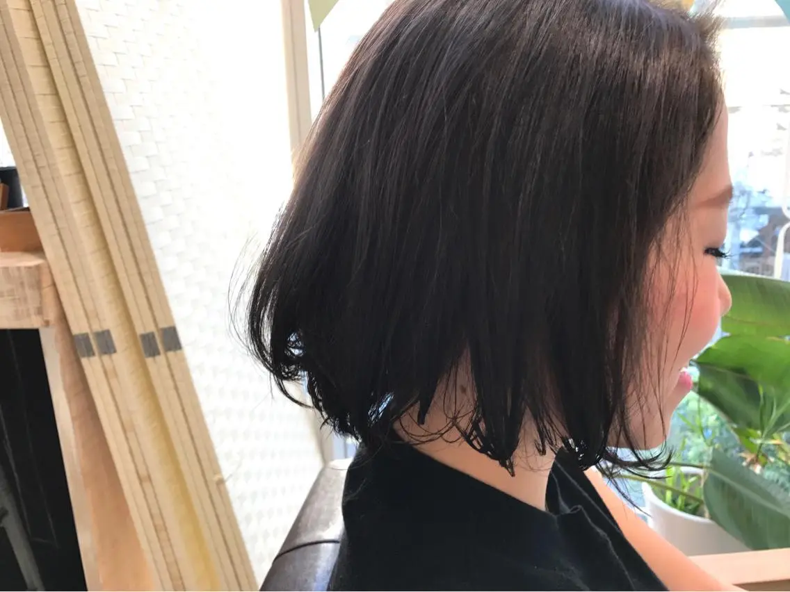 ショート カラー ボブ メンズ指名多数!! 田島史也のヘアスタイル